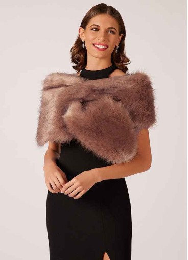 Loyth Sincerity Faux Fur Wrap