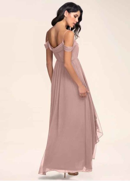 Blush Mark Philosophy Of Love Dusty Rose Chiffon Maxi Dress Blush Mark Philosophy Of Love Dusty Rose Chiffon Maxi Dress