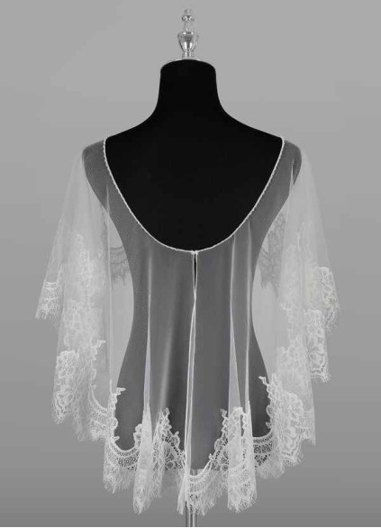 Loyth Delight Lace Tulle Wrap