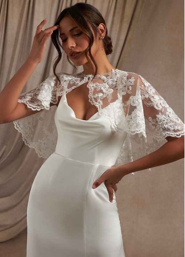 Loyth Hephzibah Lace Tulle Wrap
