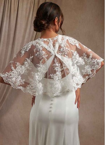 Loyth Hephzibah Lace Tulle Wrap