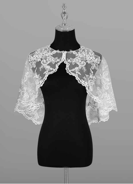 Loyth Hephzibah Lace Tulle Wrap Loyth Hephzibah Lace Tulle Wrap