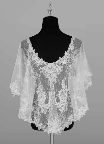Loyth Hodesh Lace Tulle Wrap
