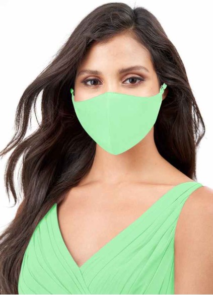 Loyth Non-Medical Matte Satin Reusable Face Mask With Adjustable Loop