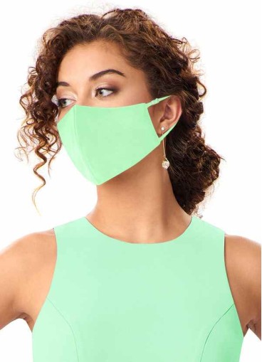 Loyth Non-Medical Matte Satin Reusable Face Mask With Adjustable Loop