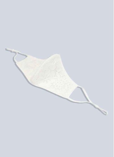 Loyth Non-Medical Ivory Lace Reusable Face Mask