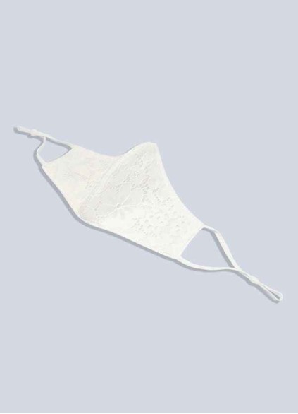 Loyth Non-Medical Ivory Lace Reusable Face Mask Loyth Non-Medical Ivory Lace Reusable Face Mask