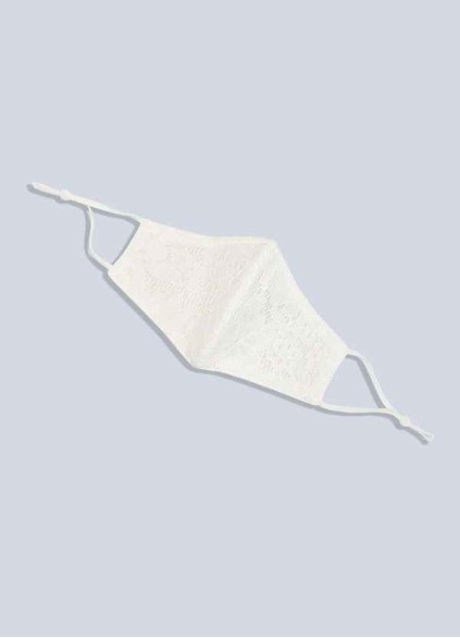 Loyth Non-Medical Ivory Lace Reusable Face Mask Loyth Non-Medical Ivory Lace Reusable Face Mask