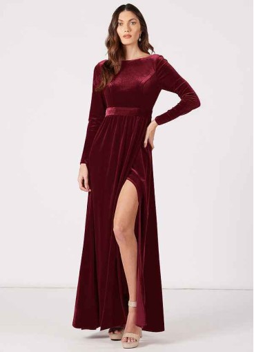 Loyth Brynn Velvet Dress