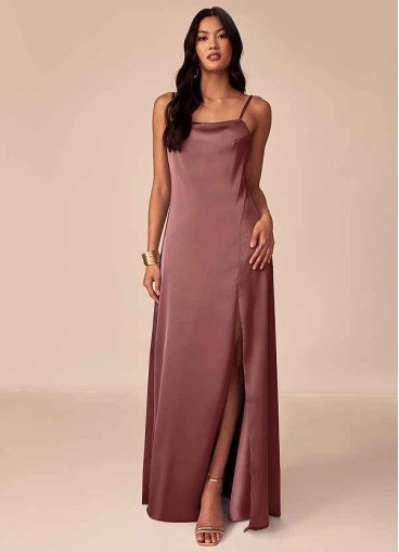Loyth Briza Stretch Satin Dress