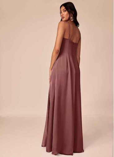 Loyth Briza Stretch Satin Dress