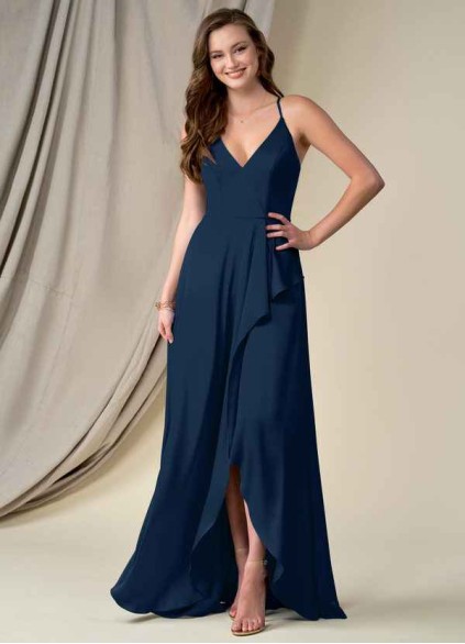 Loyth Harpie Stretch Satin Dress