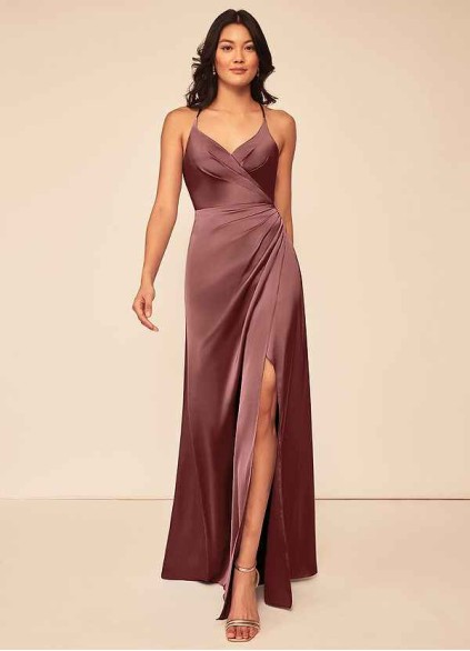 Loyth Geanna Stretch Satin Dress