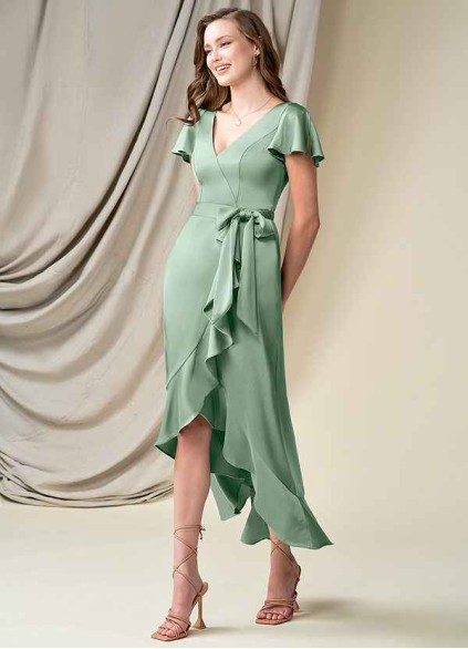 Loyth Lexis Stretch Satin Dress