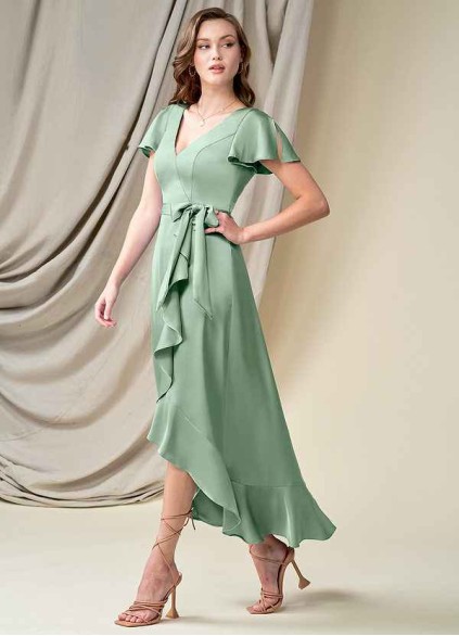 Loyth Lexis Stretch Satin Dress