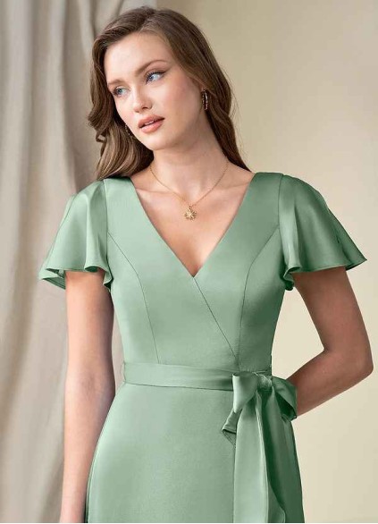 Loyth Lexis Stretch Satin Dress