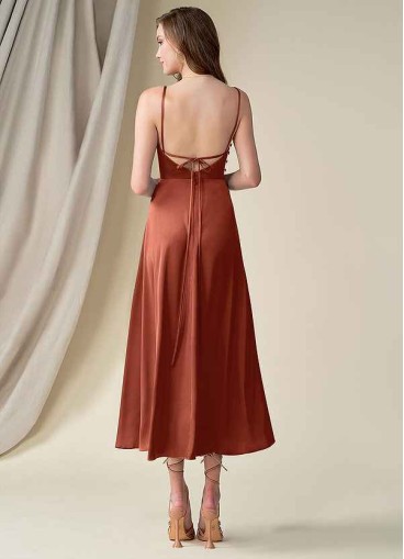 Loyth Ceci Stretch Satin Dress
