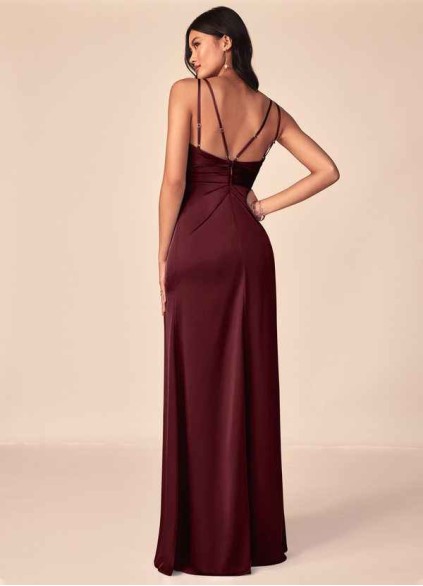Loyth Aqua Stretch Satin Dress Loyth Aqua Stretch Satin Dress