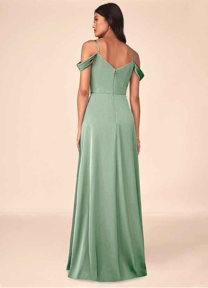 Loyth Ocean Stretch Satin Dress Loyth Ocean Stretch Satin Dress