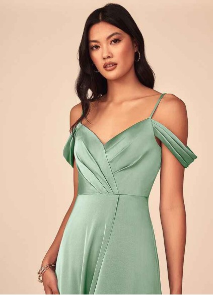 Loyth Ocean Stretch Satin Dress Loyth Ocean Stretch Satin Dress