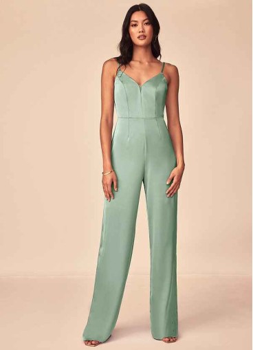 Loyth Elizabella Stretch Satin Jumpsuit