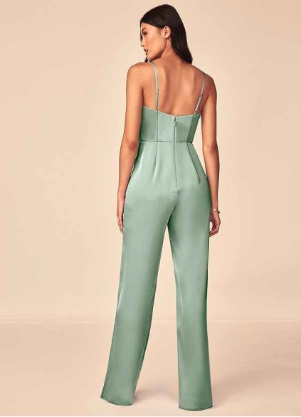 Loyth Elizabella Stretch Satin Jumpsuit