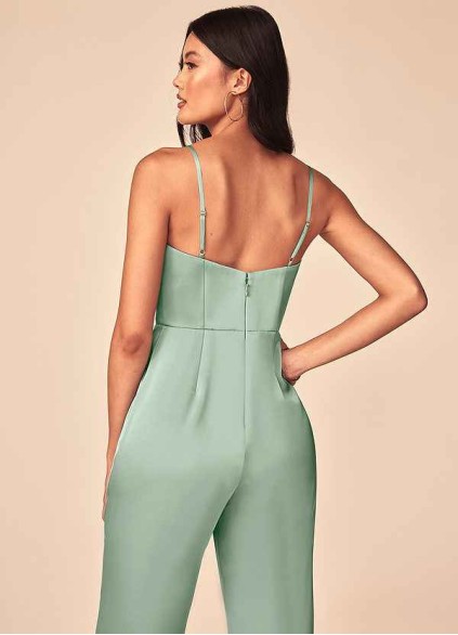 Loyth Elizabella Stretch Satin Jumpsuit