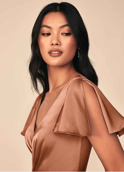 Loyth Soren Stretch Satin Dress Loyth Soren Stretch Satin Dress
