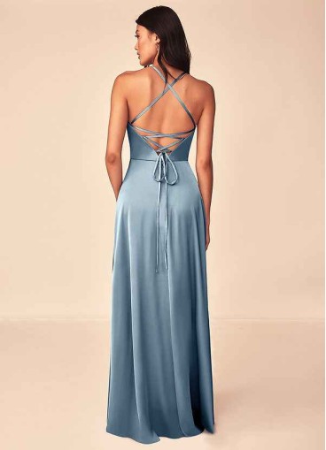 Loyth Mei Stretch Satin Dress