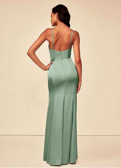 Loyth Stacey Stretch Satin Dress