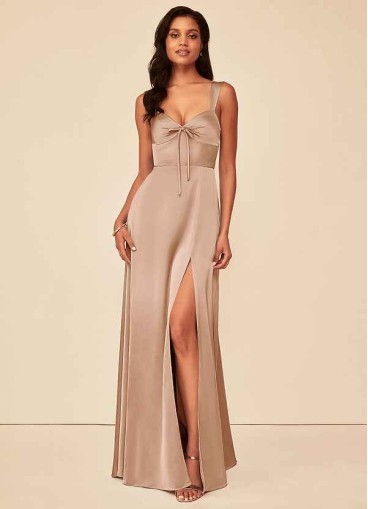 Loyth Alexia Stretch Satin Dress