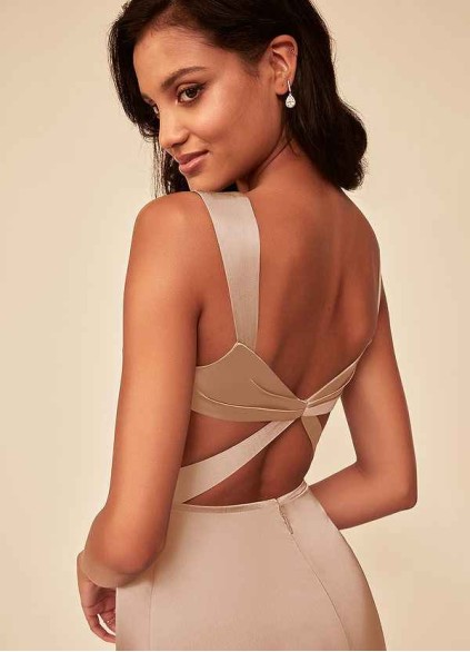Loyth Alexia Stretch Satin Dress Loyth Alexia Stretch Satin Dress