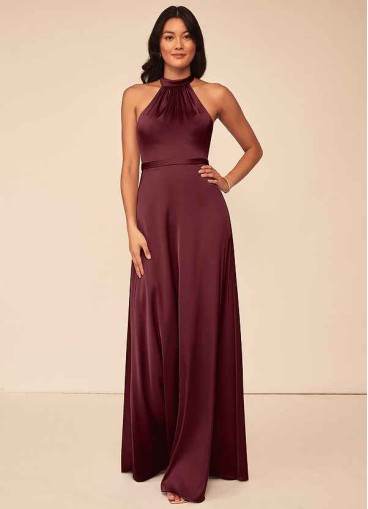 Loyth Delmar Stretch Satin Dress