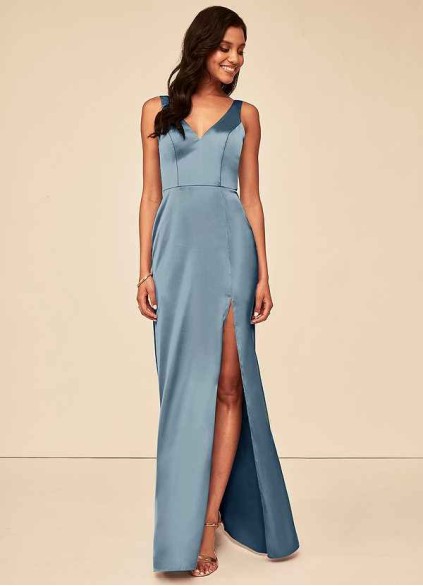 Loyth Jess Stretch Satin Dress