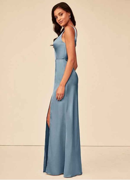 Loyth Jess Stretch Satin Dress