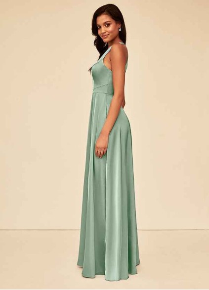 Loyth Ceria Stretch Satin Dress
