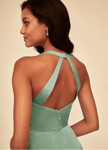 Loyth Ceria Stretch Satin Dress