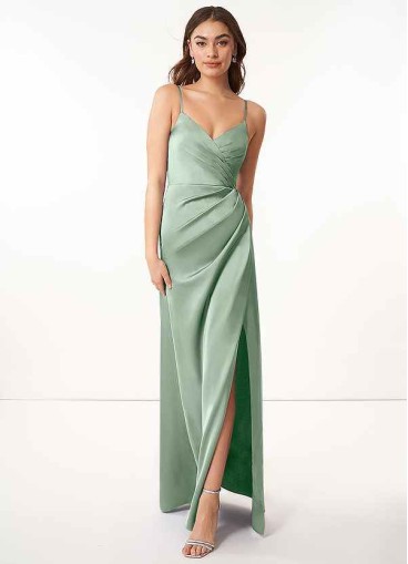 Loyth Maci Stretch Satin Dress