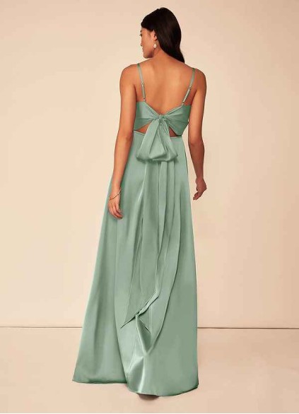 Loyth Alexandria Stretch Satin Dress