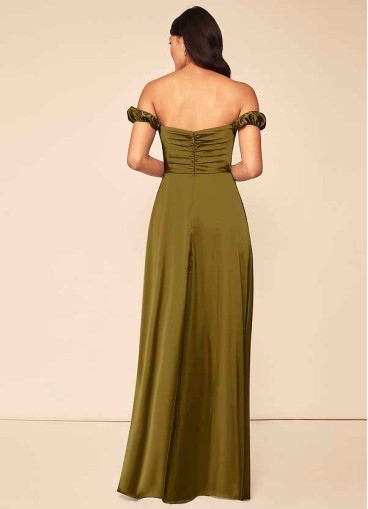 Loyth Asha Stretch Satin Dress