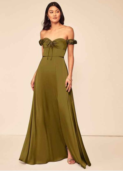 Loyth Asha Stretch Satin Dress Loyth Asha Stretch Satin Dress