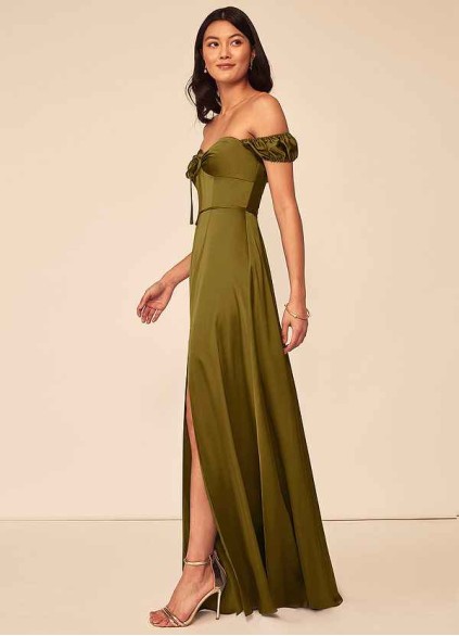 Loyth Asha Stretch Satin Dress Loyth Asha Stretch Satin Dress