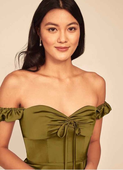 Loyth Asha Stretch Satin Dress Loyth Asha Stretch Satin Dress