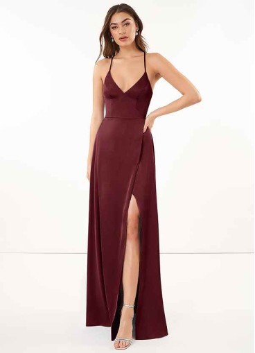 Loyth Maksim Stretch Satin Dress