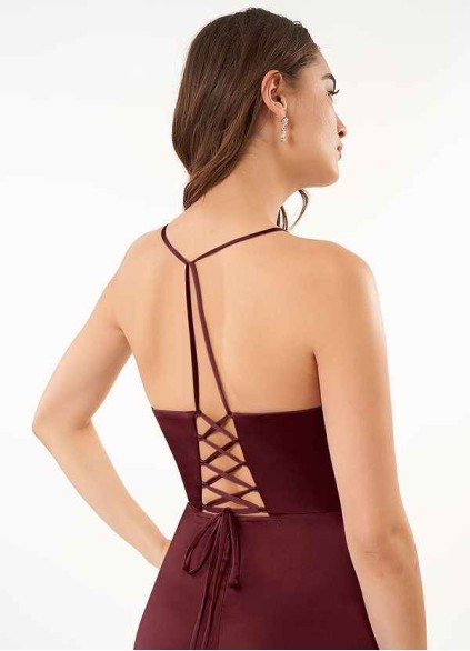 Loyth Maksim Stretch Satin Dress Loyth Maksim Stretch Satin Dress