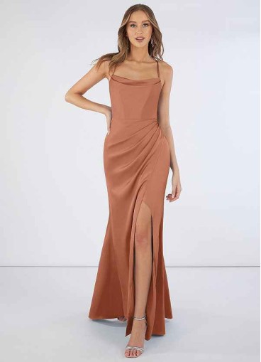 Loyth Marzia Stretch Satin Dress