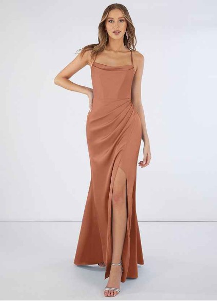 Loyth Marzia Stretch Satin Dress