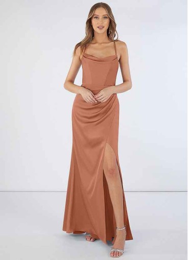 Loyth Marzia Stretch Satin Dress