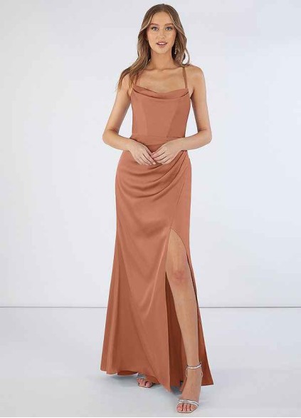 Loyth Marzia Stretch Satin Dress