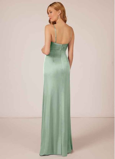 Loyth Linia Stretch Satin Dress